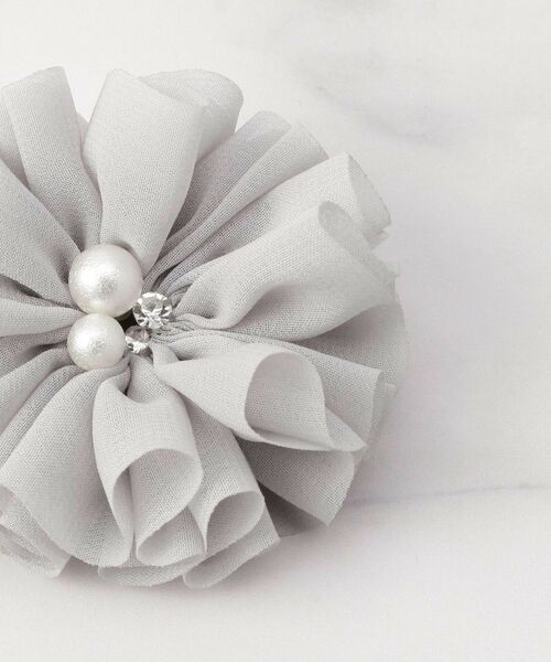 ITS'DEMO / イッツデモ ブローチ・コサージュ | 【入卒】パール調ミニ花コサージュ | 詳細3