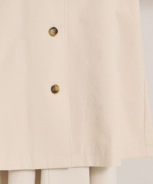 ITS'DEMO / イッツデモ ステンカラーコート | 【撥水／花粉防止／手洗い可】ステンカラーコート | 詳細24