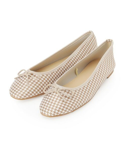 ITS'DEMO / イッツデモ フラットシューズ | 【全5色】ラウンドフラットシューズ（ベージュ(252)）