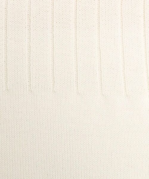ITS'DEMO / イッツデモ ニット・セーター | 【繰り返し洗える／毛玉防止】タフニット リブ切替ニットプルオーバー | 詳細4