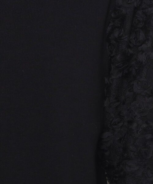 ITS'DEMO / イッツデモ ニット・セーター | 【手洗い可】立体チュールレース袖ニット | 詳細11