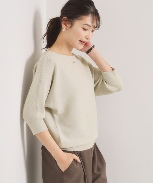 ITS'DEMO / イッツデモ ニット・セーター | ラメガーターニット | 詳細1