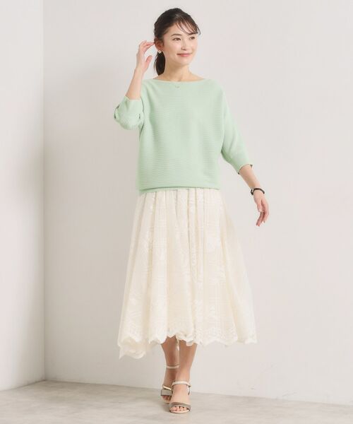 ITS'DEMO / イッツデモ ニット・セーター | ラメガーターニット | 詳細7