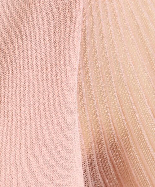 ITS'DEMO / イッツデモ ニット・セーター | 袖シアーニット | 詳細12