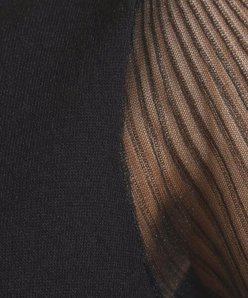 ITS'DEMO / イッツデモ ニット・セーター | 袖シアーニット | 詳細8