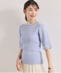 ITS'DEMO / イッツデモ ニット・セーター | 袖口リボンニット