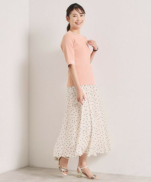 ITS'DEMO / イッツデモ ニット・セーター | 袖口リボンニット | 詳細10