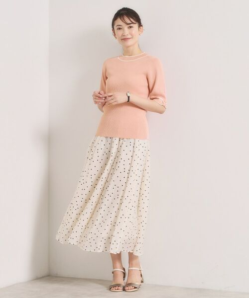 ITS'DEMO / イッツデモ ニット・セーター | 袖口リボンニット | 詳細11