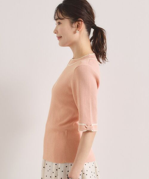 ITS'DEMO / イッツデモ ニット・セーター | 袖口リボンニット | 詳細18