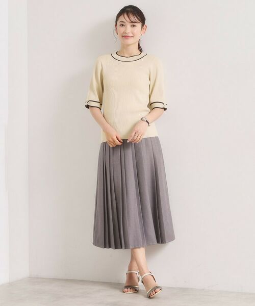 ITS'DEMO / イッツデモ ニット・セーター | 袖口リボンニット | 詳細2