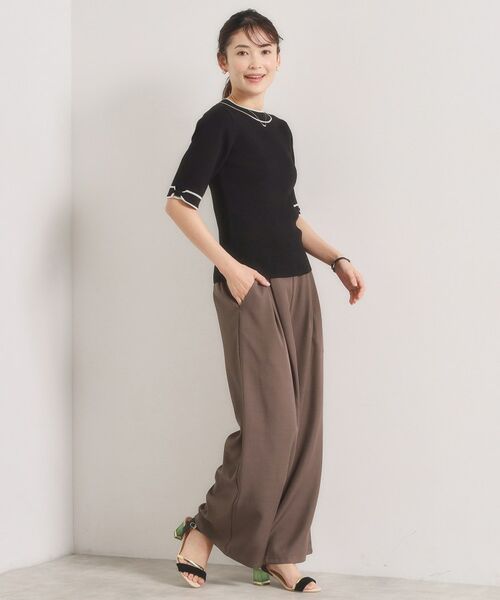 ITS'DEMO / イッツデモ ニット・セーター | 袖口リボンニット | 詳細7