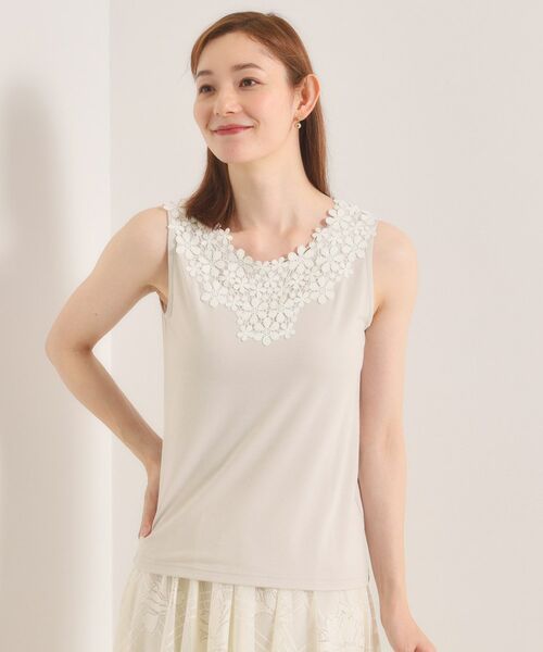 ITS'DEMO / イッツデモ キャミソール・チューブトップ | 【洗濯機OK】レースタンクトップ | 詳細6
