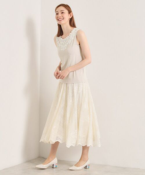 ITS'DEMO / イッツデモ キャミソール・チューブトップ | 【洗濯機OK】レースタンクトップ | 詳細7