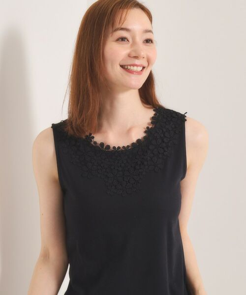 ITS'DEMO / イッツデモ キャミソール・チューブトップ | 【洗濯機OK】レースタンクトップ | 詳細9