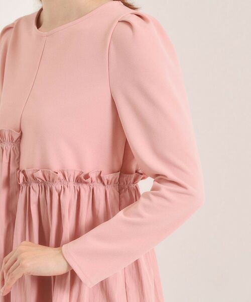 ITS'DEMO / イッツデモ カットソー | 【洗濯機OK】異素材ドッキングトップス | 詳細19