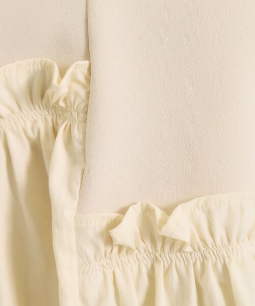 ITS'DEMO / イッツデモ カットソー | 【洗濯機OK】異素材ドッキングトップス | 詳細4