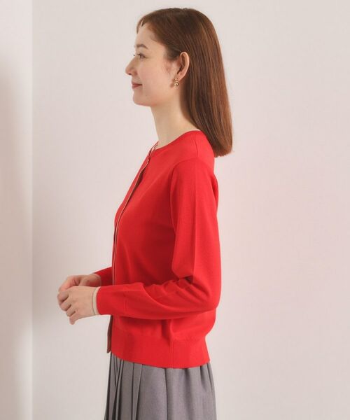 ITS'DEMO / イッツデモ カーディガン・ボレロ | 【手洗い可】レイヤード風カーディガン | 詳細18