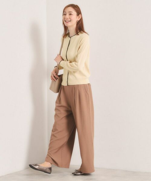 ITS'DEMO / イッツデモ カーディガン・ボレロ | 【手洗い可】レイヤード風カーディガン | 詳細3