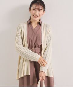 ITS'DEMO / イッツデモ カーディガン・ボレロ | 透かし編みカーディガン