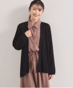 ITS'DEMO / イッツデモ カーディガン・ボレロ | 透かし編みカーディガン