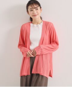 ITS'DEMO / イッツデモ カーディガン・ボレロ | 透かし編みカーディガン