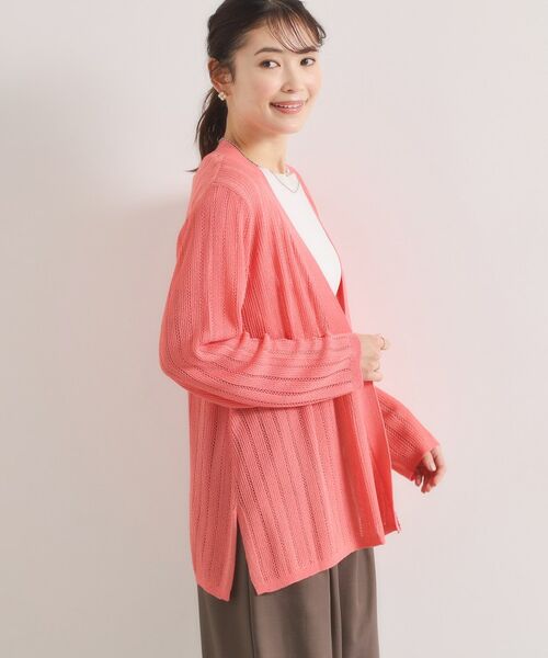 ITS'DEMO / イッツデモ カーディガン・ボレロ | 透かし編みカーディガン | 詳細10
