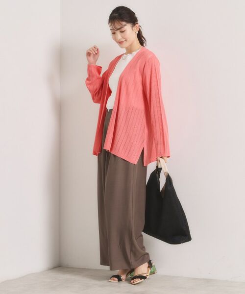 ITS'DEMO / イッツデモ カーディガン・ボレロ | 透かし編みカーディガン | 詳細11