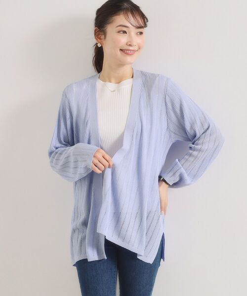 ITS'DEMO / イッツデモ カーディガン・ボレロ | 透かし編みカーディガン | 詳細14