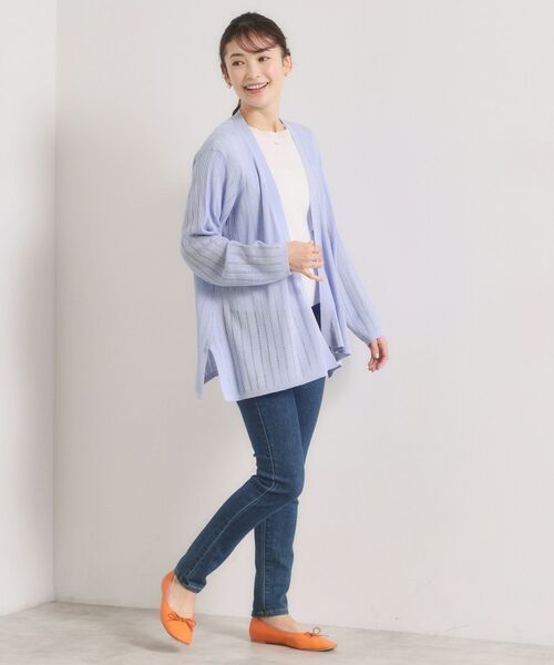 ITS'DEMO / イッツデモ カーディガン・ボレロ | 透かし編みカーディガン | 詳細15