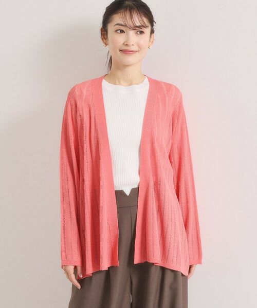 ITS'DEMO / イッツデモ カーディガン・ボレロ | 透かし編みカーディガン | 詳細17