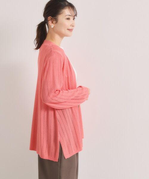 ITS'DEMO / イッツデモ カーディガン・ボレロ | 透かし編みカーディガン | 詳細18