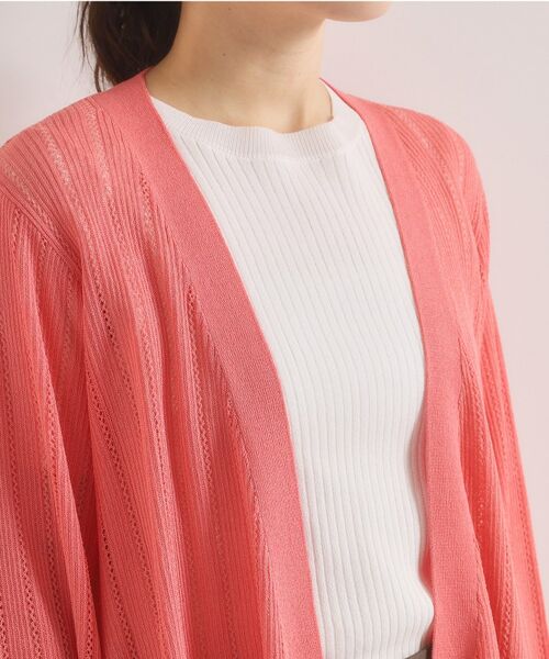 ITS'DEMO / イッツデモ カーディガン・ボレロ | 透かし編みカーディガン | 詳細20
