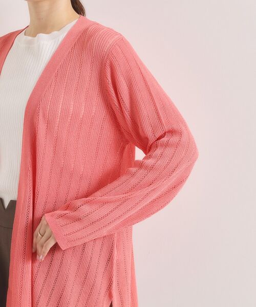 ITS'DEMO / イッツデモ カーディガン・ボレロ | 透かし編みカーディガン | 詳細21