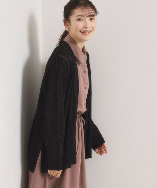 ITS'DEMO / イッツデモ カーディガン・ボレロ | 透かし編みカーディガン | 詳細6