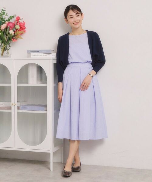 ITS'DEMO / イッツデモ カーディガン・ボレロ | 【UV／毛玉防止】ニットボレロ | 詳細14