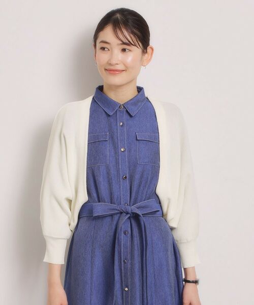 ITS'DEMO / イッツデモ カーディガン・ボレロ | 【UV／毛玉防止】ニットボレロ | 詳細17