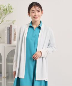 ITS'DEMO / イッツデモ カーディガン・ボレロ | 【UVカット／洗濯機OK】着流しカーディガン