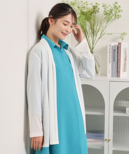 ITS'DEMO / イッツデモ カーディガン・ボレロ | 【UVカット／洗濯機OK】着流しカーディガン | 詳細1