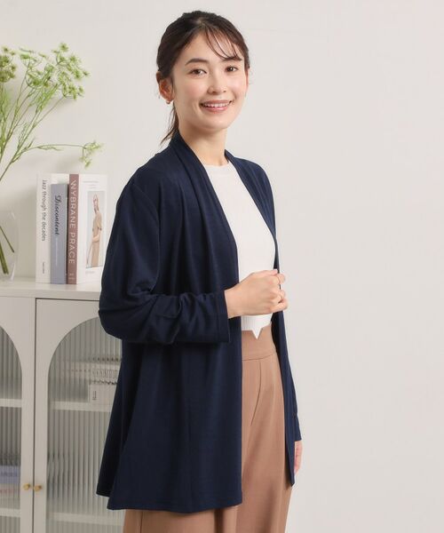 ITS'DEMO / イッツデモ カーディガン・ボレロ | 【UVカット／洗濯機OK】着流しカーディガン | 詳細17