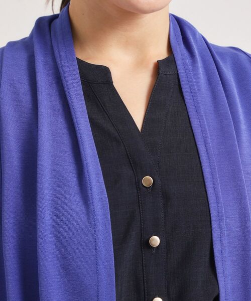 ITS'DEMO / イッツデモ カーディガン・ボレロ | 【UVカット／洗濯機OK】着流しカーディガン | 詳細24