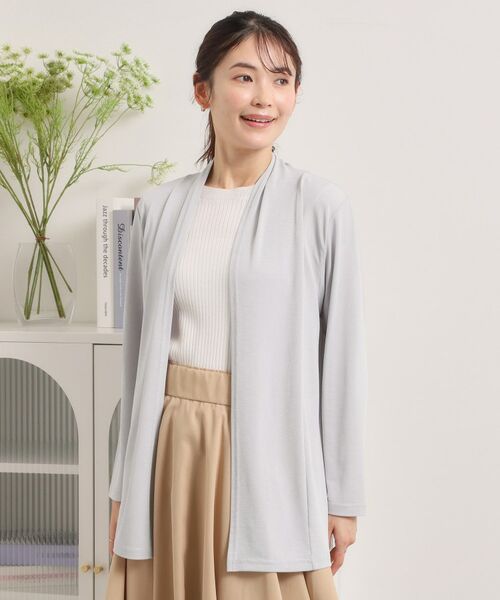 ITS'DEMO / イッツデモ カーディガン・ボレロ | 【UVカット／洗濯機OK】着流しカーディガン | 詳細5