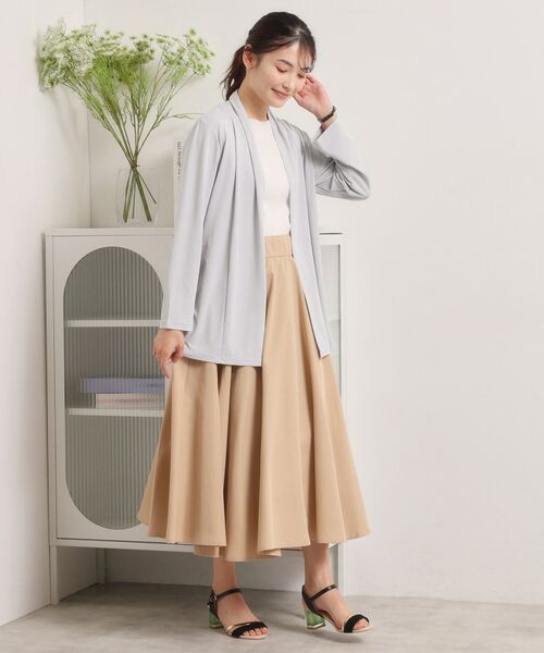 ITS'DEMO / イッツデモ カーディガン・ボレロ | 【UVカット／洗濯機OK】着流しカーディガン | 詳細7