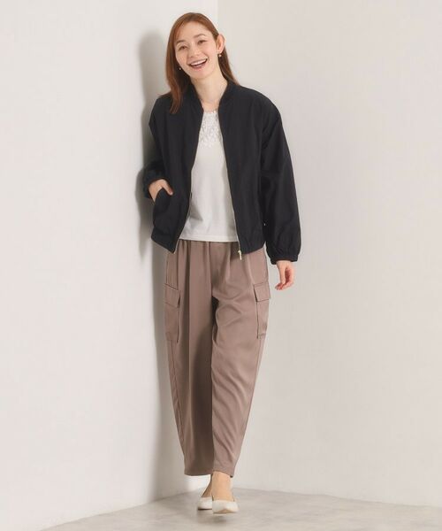 ITS'DEMO / イッツデモ レザーブルゾン・ジャケット | 【手洗い可】ナイロンブルソン | 詳細6