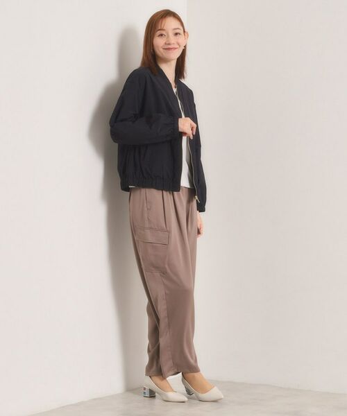 ITS'DEMO / イッツデモ レザーブルゾン・ジャケット | 【手洗い可】ナイロンブルソン | 詳細7