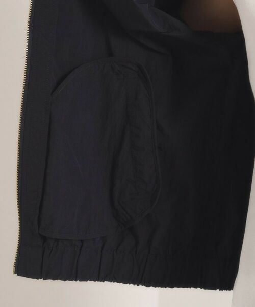 ITS'DEMO / イッツデモ レザーブルゾン・ジャケット | 【手洗い可】ナイロンブルソン | 詳細8