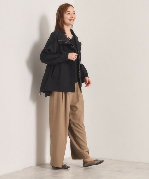 ITS'DEMO / イッツデモ レザーブルゾン・ジャケット | 【手洗い可／シルエット調整可】ナイロンマンパ | 詳細7