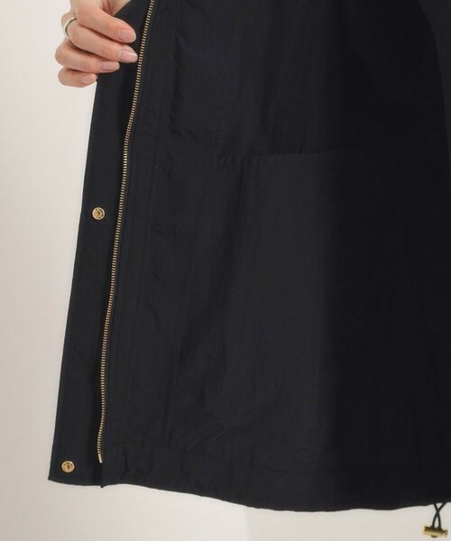 ITS'DEMO / イッツデモ レザーブルゾン・ジャケット | 【手洗い可／シルエット調整可】ナイロンマンパ | 詳細9