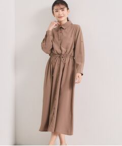 ITS'DEMO / イッツデモ ロング・マキシ丈ワンピース | 【UVケア／接触冷感／吸水速乾】ロールアップ袖ワンピース