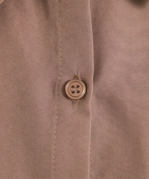 ITS'DEMO / イッツデモ ロング・マキシ丈ワンピース | 【UVケア／接触冷感／吸水速乾】ロールアップ袖ワンピース | 詳細15