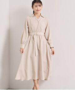 ITS'DEMO / イッツデモ ロング・マキシ丈ワンピース | 【UVケア／洗濯機OK】カシュクールワンピース